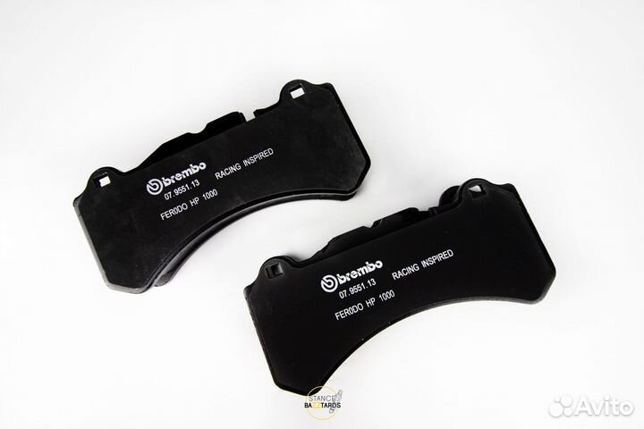 Тормозные колодки керамика для системы Brembo GT6