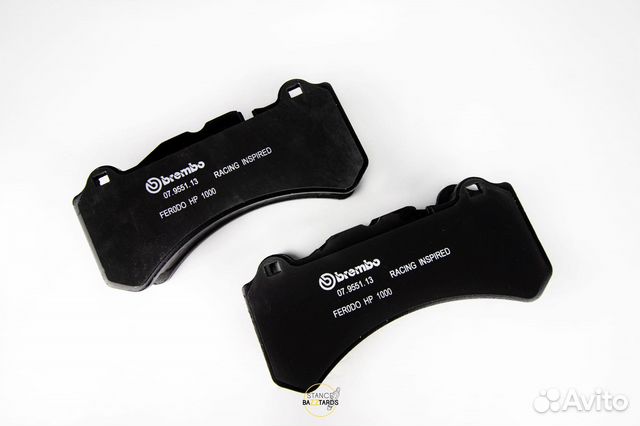 Тормозные колодки керамика для системы Brembo GT6