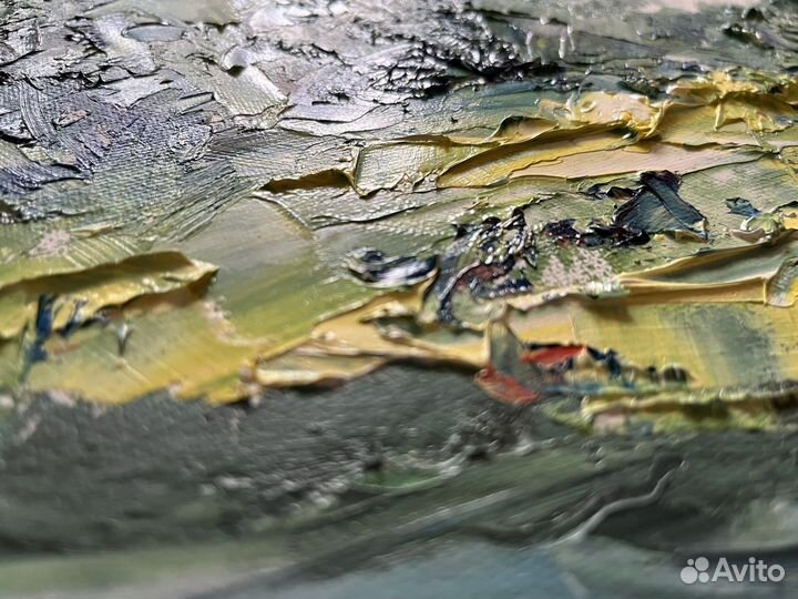 Картина пейзаж холст масло