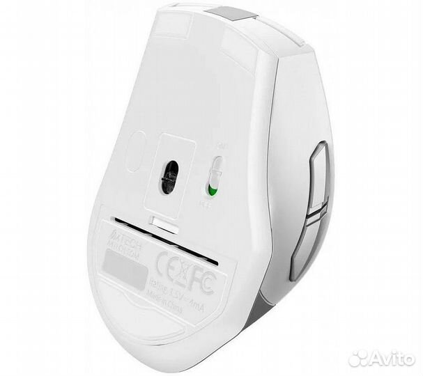 Беспроводная мышь A4Tech Fstyler FG35, серебристый