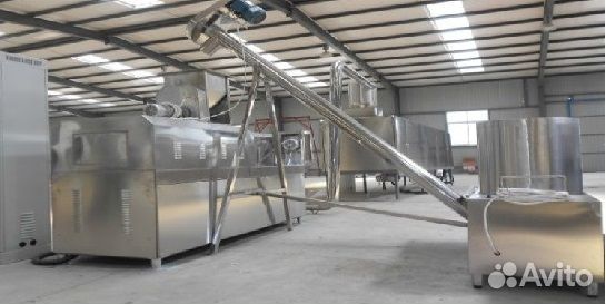 Линия для производства плавающих кормов для рыб