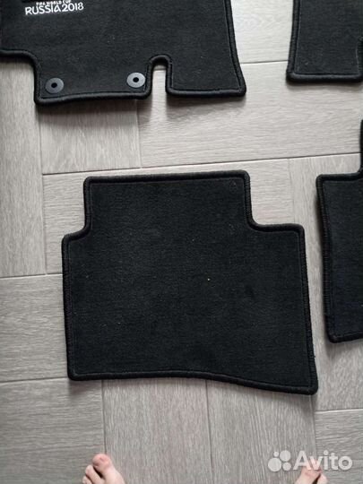 Автомобильные коврики салона hyundai solaris