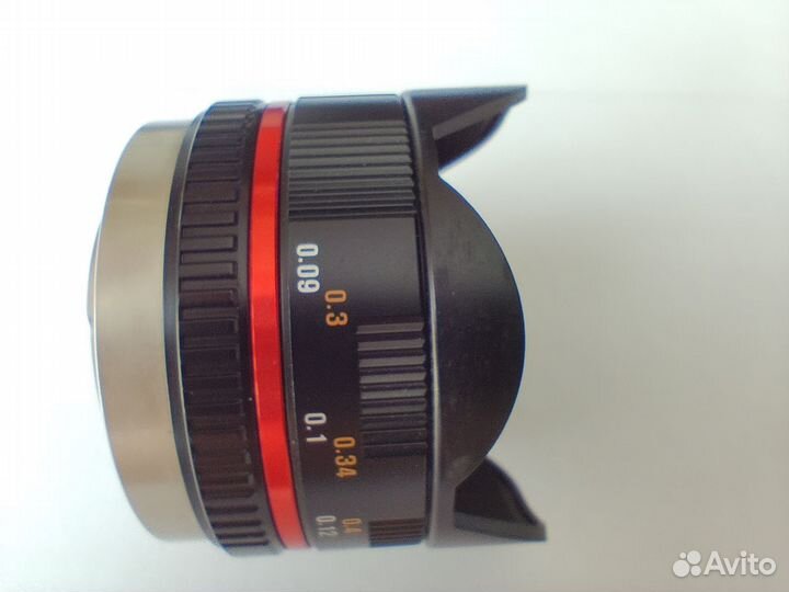 Объектив samyang F3.5/7.5mm MFT mount