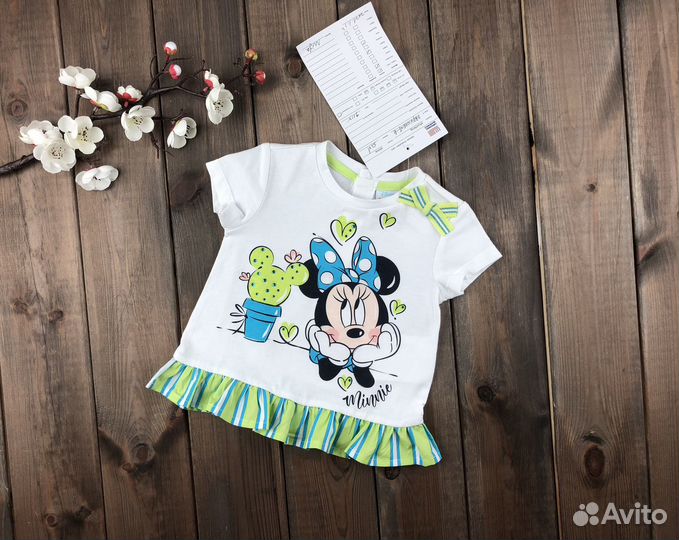 Футболка для девочки 62 68 Original Marines