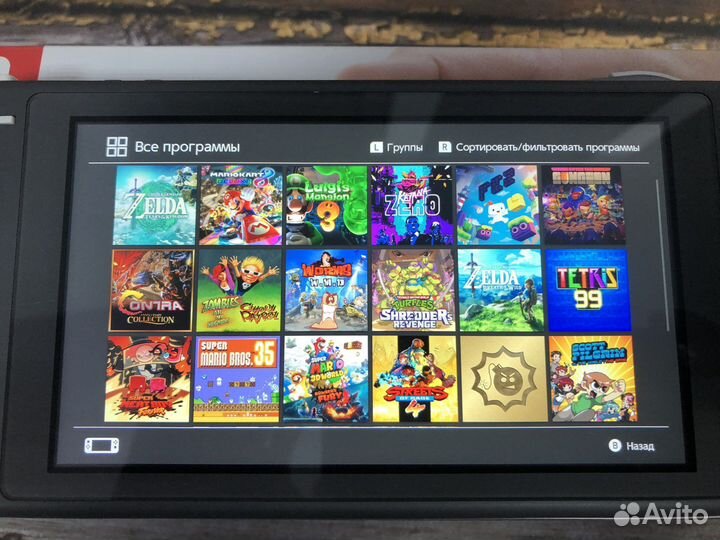 Nintendo switch lite прошитая + 22 игры