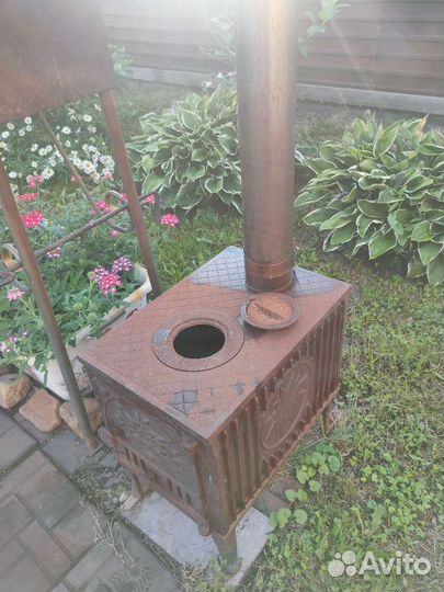 Печь чугунная разборная. пч-2