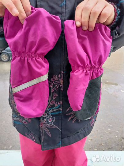 Варежки детские Деми 5-6-7л