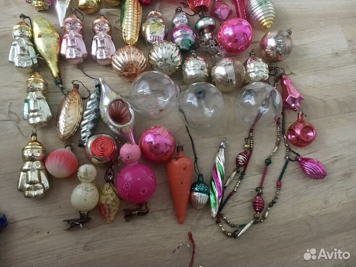 Елочные игрушки СССР