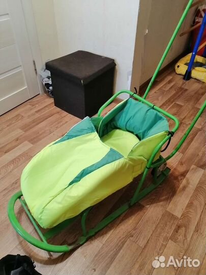 Санки на колесах