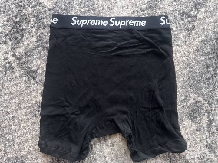 Трусы supreme black