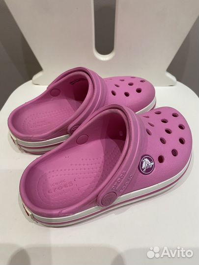 Crocs сабо для девочки с 8