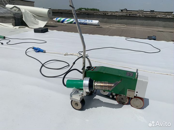 Ремонт и монтаж мягкой пвх кровли. Плоская кровля