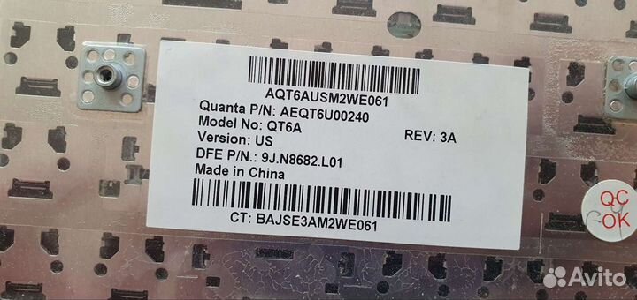 Клавиатура HP Pavilion DV5-1000