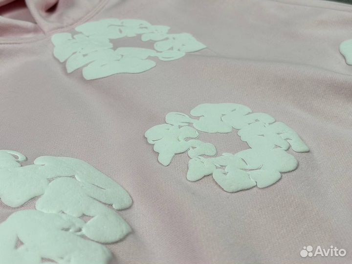 Худи Denim tears розовое