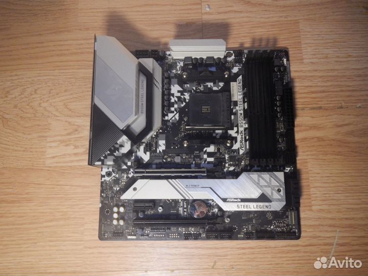 ASRock B550M Steel Legend, AM4, AMD B550,Micro-atх