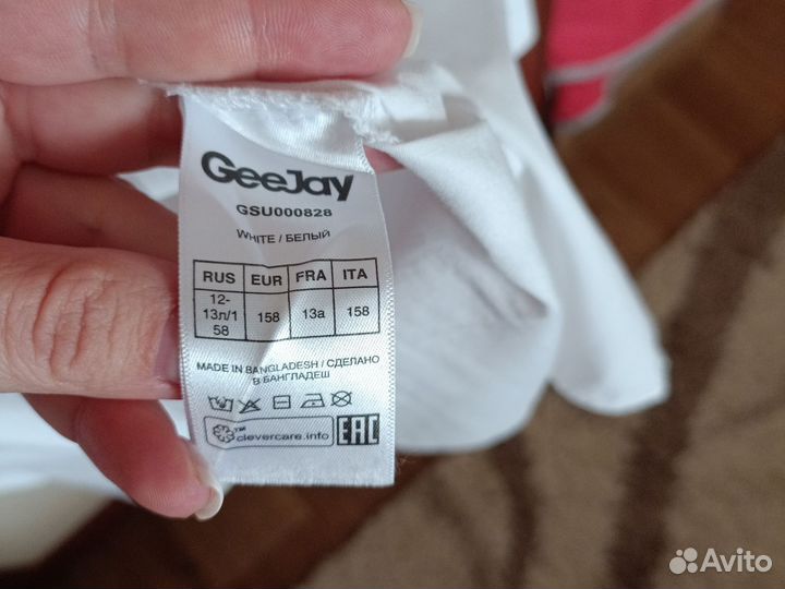 Рубашка для девочки 158