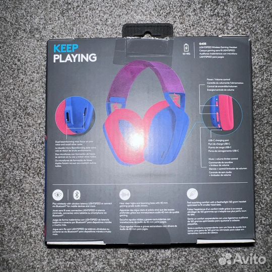 Новые Наушники logitech g435