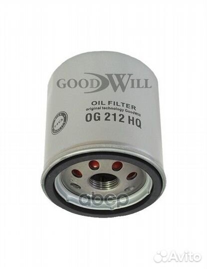 Фильтр масляный двигателя OG212HQ Goodwill