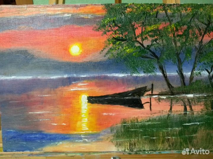 Картина - масло(холст )