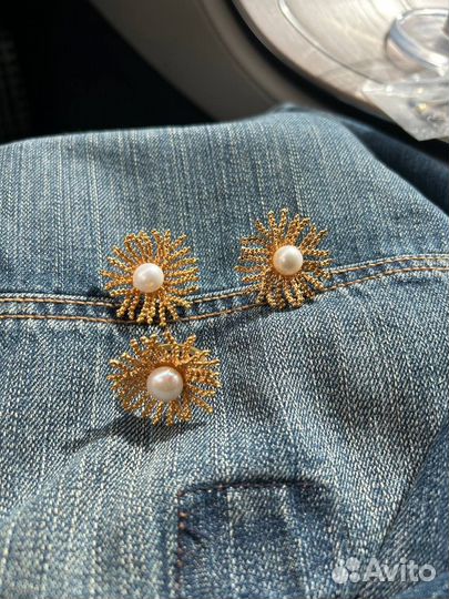 Серьги,кольцо Simone Rocha