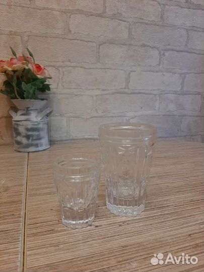 Хрустальные стаканы СССР