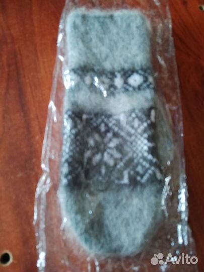 Варежки рукавички женские мужские пуховые