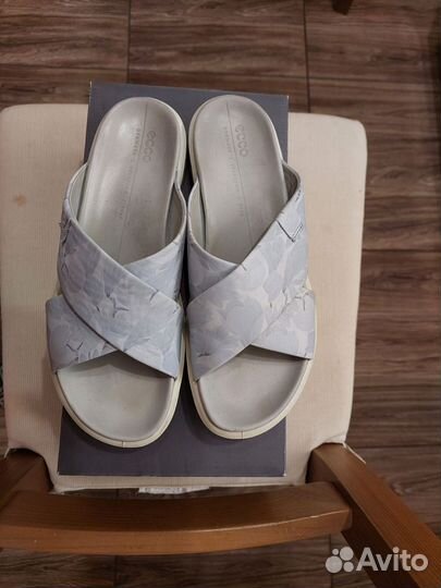 Сандалии шлёпанцы ecco 38 размер