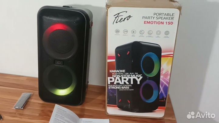 Портативная аудиосистема Fiero Emotion 150 FR900