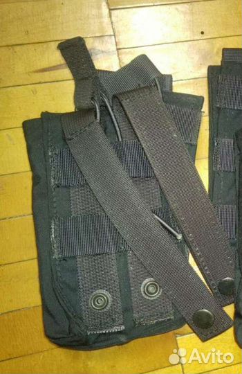 Подсумки molle, чёрные