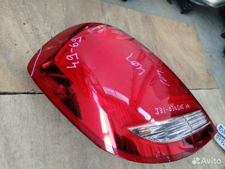Стоп-сигнал задний левый Nissan Teana J31