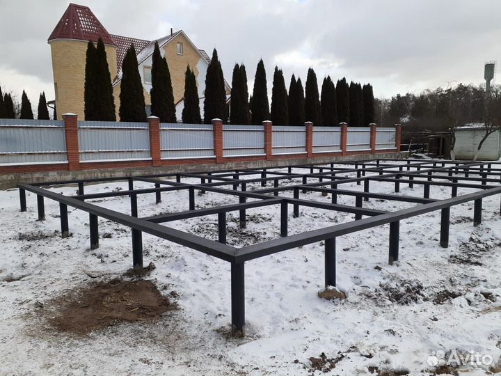 Фундамент / Винтовые сваи под ключ