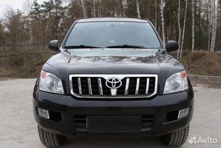 Реснички на фары Prado 120