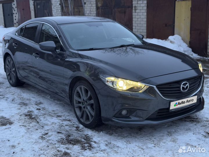 Mazda 6 2.5 AT, 2014, 215 000 км