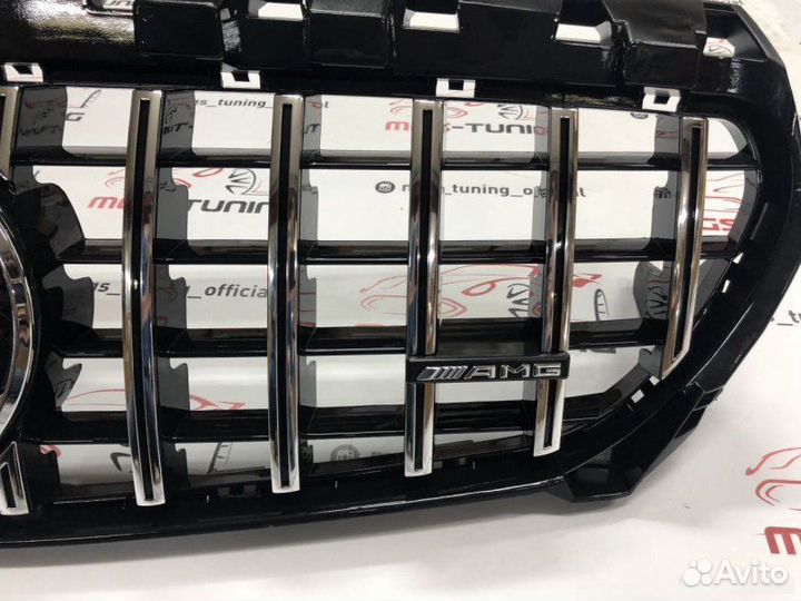 Решетка на Mercedes CLA class w117 GT Style + AMG