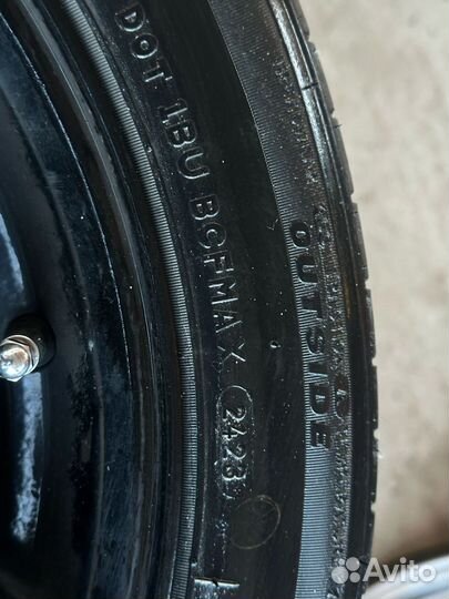 Литые диски r15 в сборе