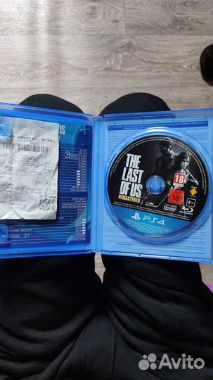 The last of us part 1 ps4 диск