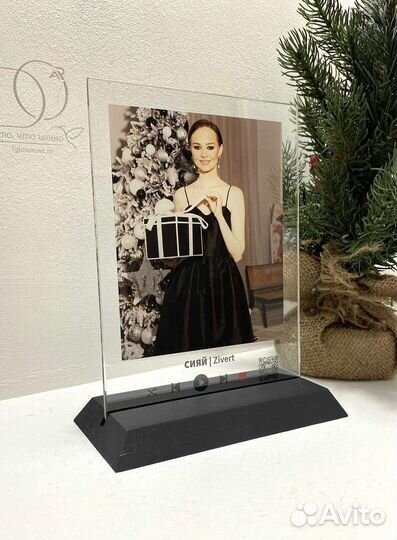 AR фото А5 на стекле живое, доп. Реальность