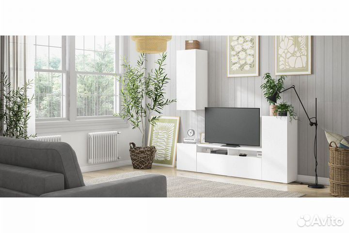 Стенка белый снег