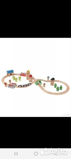 Железная дорога IKEA лиллабу электропоезд