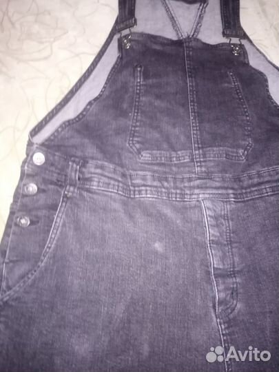 Комбинезон джинсовый мужской рабочий 56 размер