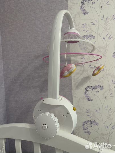 Мобиль Chicco Волшебные звезды розовый