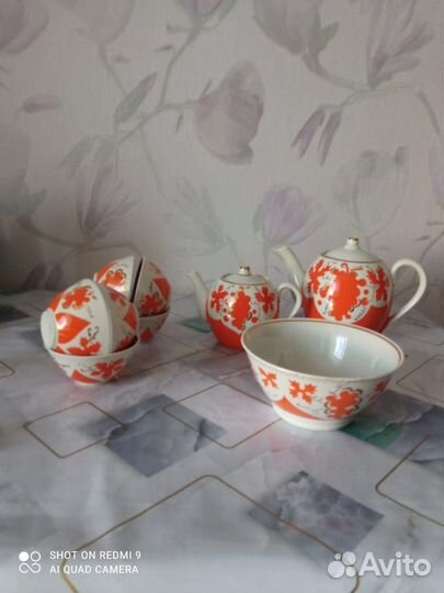 Сервиз чайный СССР