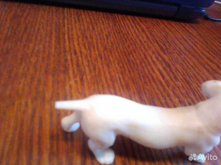 Фигурка.Такса.Колкий пластик СССР