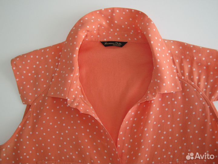 Шелк Massimo Dutti 44 размер