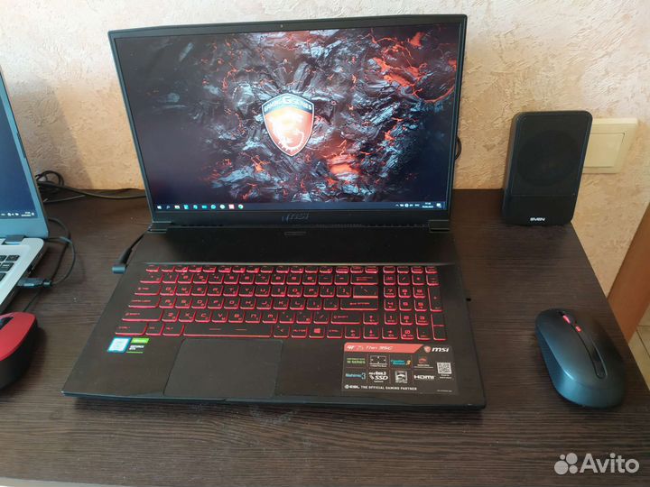 Игровой ноутбук msi 17 i7 16 ram