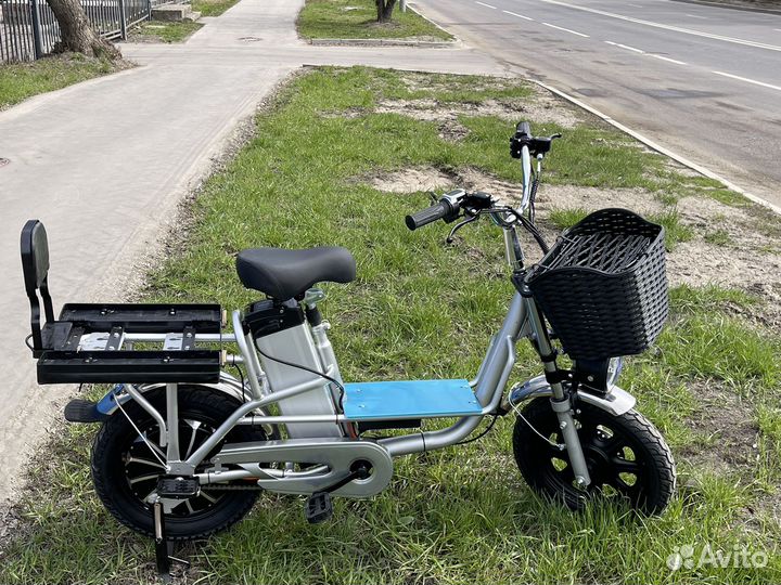 Мощный электровелосипед колхозник 20 ампер