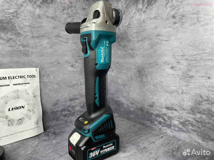 Аккумуляторная болгарка (ушм) Бесщеточный (Арт.60280)