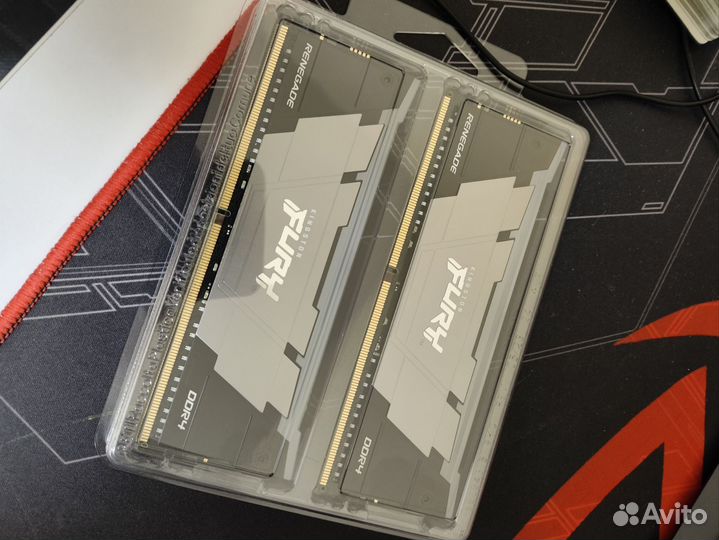 Озу Kingston DDR 4 32 gb (16gbx2) 3600 mhz cl 16