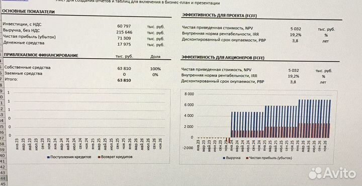 Составление бизнес плана, экспертиза бизнес-плана