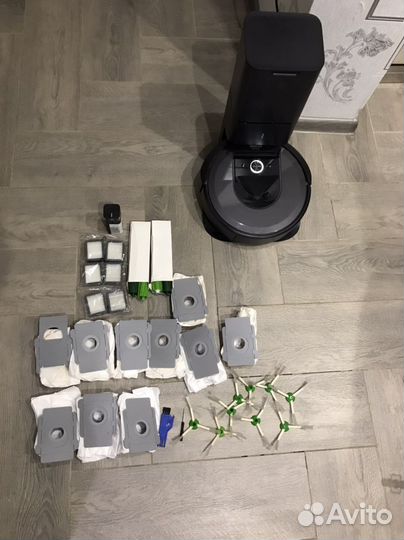 Робот пылесос irobot roomba i7 plus